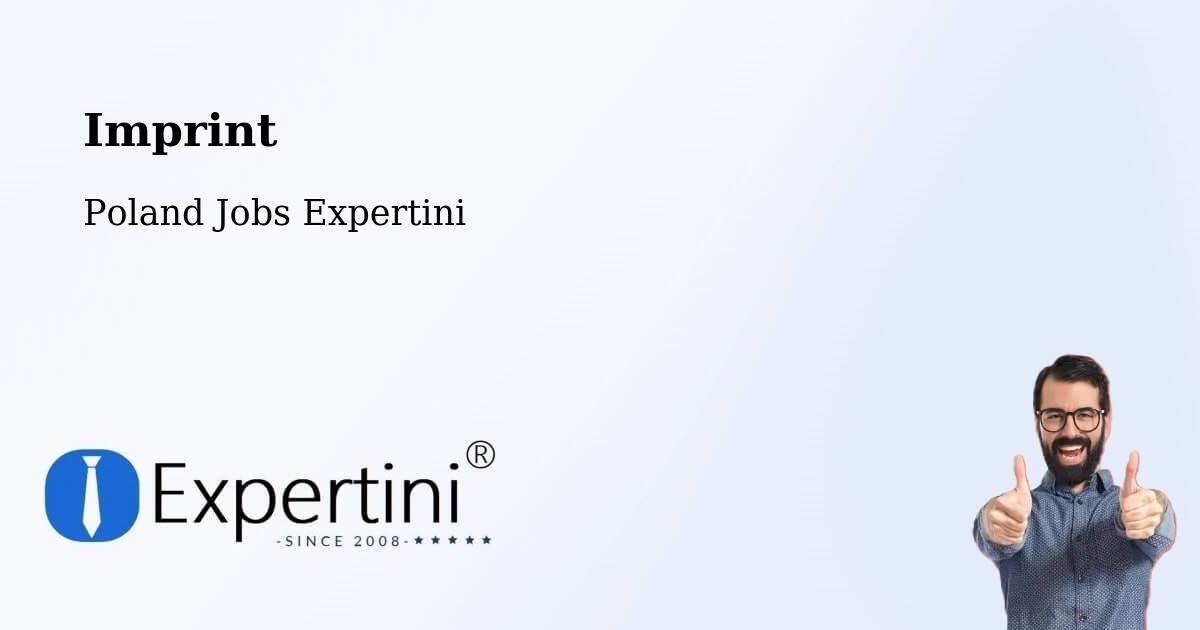 Imprint – Boćki - Poland Jobs Expertini