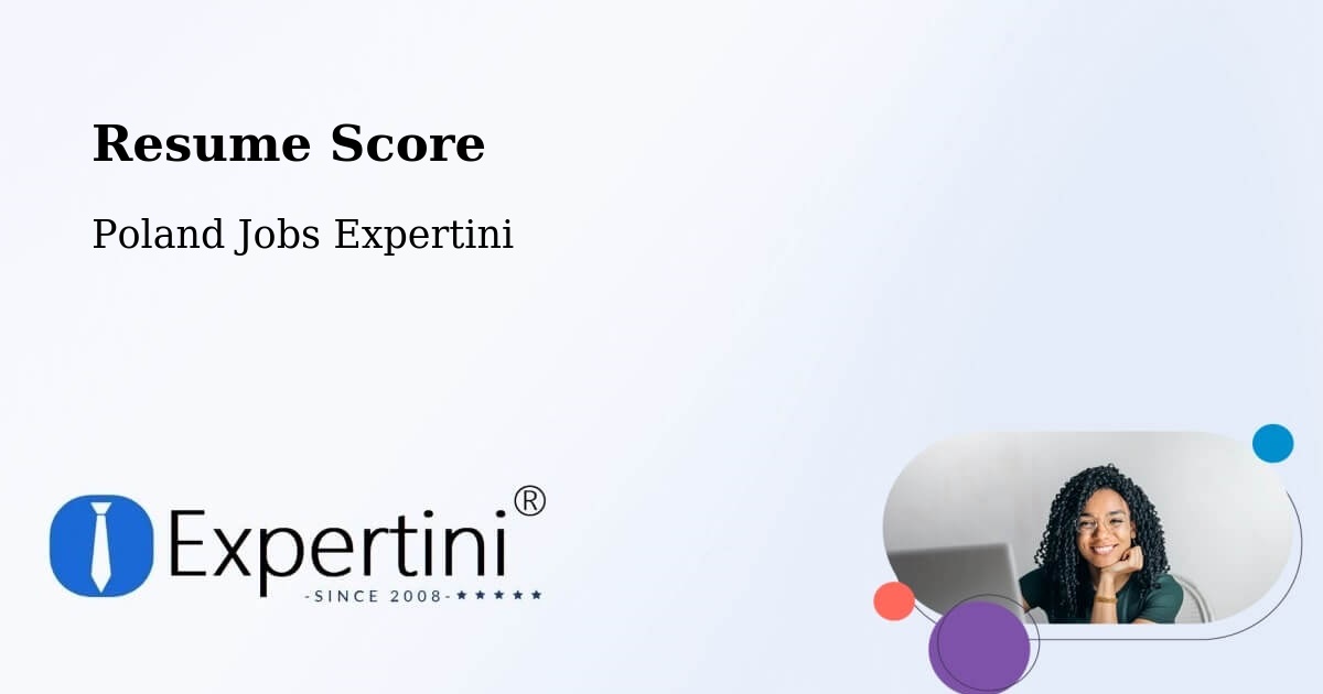 Resume Score & Job Description Match Tool – Boćki - Poland Jobs Expertini